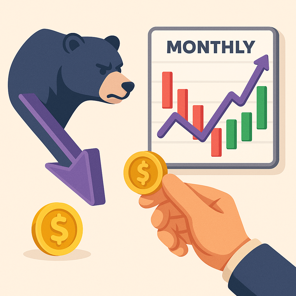 The Illusion of Buying the Dip During a Bear Market — And What the Monthly Chart&nbsp;Reveals