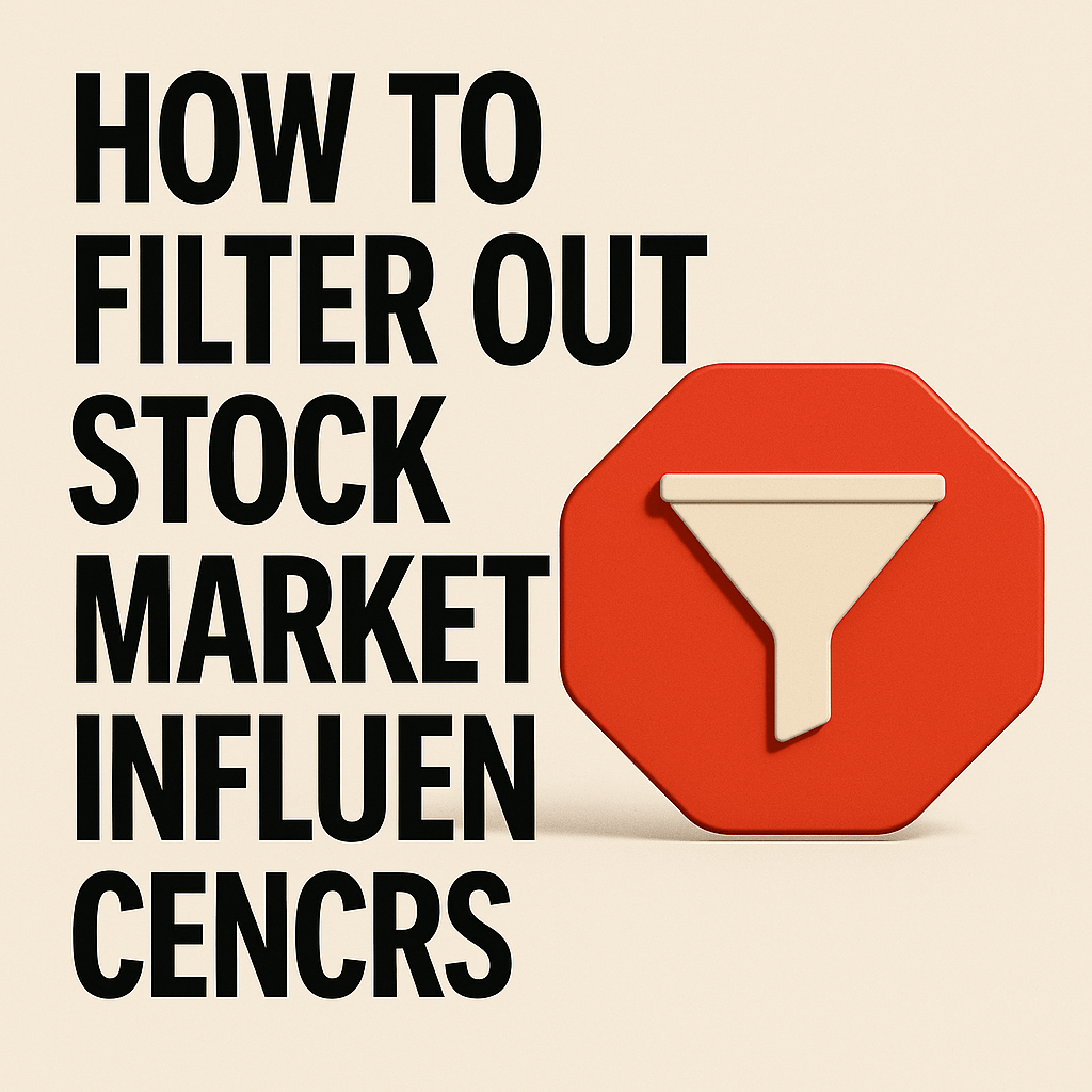 How to Filter Out Stock Market&nbsp;Influencers